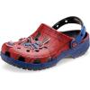 Crocs Unisex-Adult Marvel Superhero Clogs, Spiderman, Black Panther and Captain America Shoes(Spider-man Web)