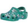 Crocs Unisex-Child Classic Graphic Clog(Deep Green)