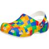 Crocs Unisex-Child Classic Graphic Clog(Digi Block/Multi)