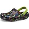 Crocs Unisex-Child Classic Graphic Clog(Lightning Bolt)