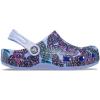 Crocs Unisex-Child Classic Graphic Clog(Moon Jelly/Multi)