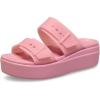 Crocs Women’s Brooklyn Buckle Low Wedges(Rosette)