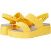 Crocs Women’s Brooklyn Low Wedge Sandals(Canary/Canary)