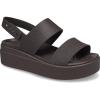 Crocs Women’s Brooklyn Low Wedge Sandals(Espresso)