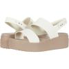 Crocs Women’s Brooklyn Low Wedge Sandals(Oyster)