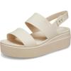 Crocs Women’s Brooklyn Low Wedge Sandals(Sandstone)