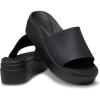Crocs Women’s Brooklyn Platform Slides(Black)