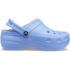 Crocs Womens Classic Lined Platform Clogs(Moon Jelly)