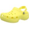 Crocs Women’s Classic Platform Clog(Banana)