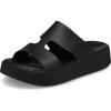 Crocs Women’s Getaway Platform H-Strap Wedge Sandals(Black)