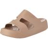 Crocs Women’s Getaway Platform H-Strap Wedge Sandals(Brown)