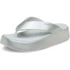 Crocs Women’s Getaway Platform Sandals(Silver)