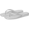 Crocs Women’s Miami Flip Flops, Thong Sandals(Silver)