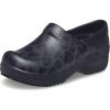 Crocs Women’s Neria Pro II Clogs, Slip Resistant Work Shoes for Women(Black/Leopard)