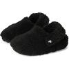Crocs unisex-child Classic Cozzzy Slippers(Black)