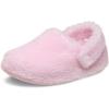Crocs unisex-child Classic Cozzzy Slippers(Pink Milk)