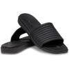 Crocs womens Miami Slide(Black)