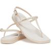 Crocs womens Miami Thong Sandal(Dew)