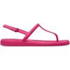 Crocs womens Miami Thong Sandal(Dragon Fruit)