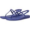Crocs womens Miami Thong Sandal(Sapphire)