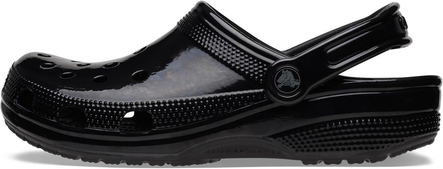 imageCrocs AdultUnisex Classic High Shine ClogBlack High Shine