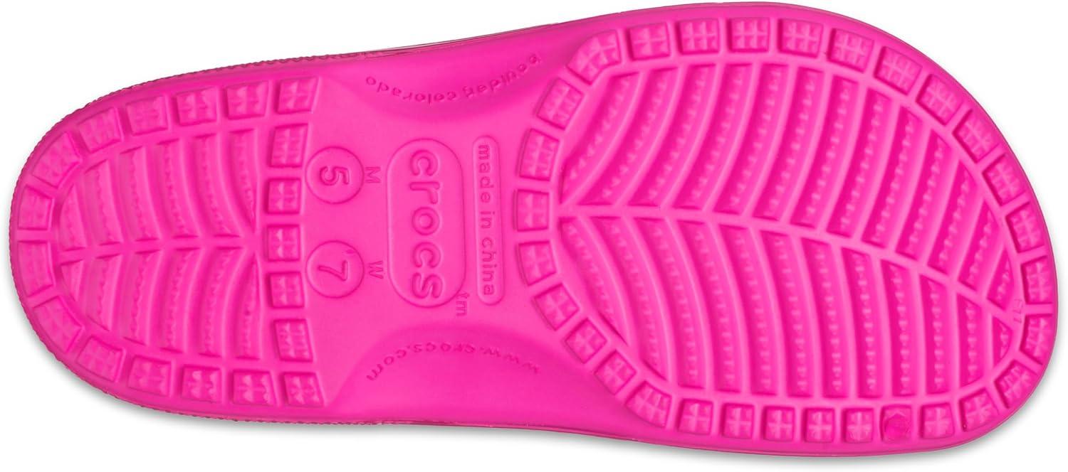 imageCrocs AdultUnisex Classic High Shine ClogPink Crush