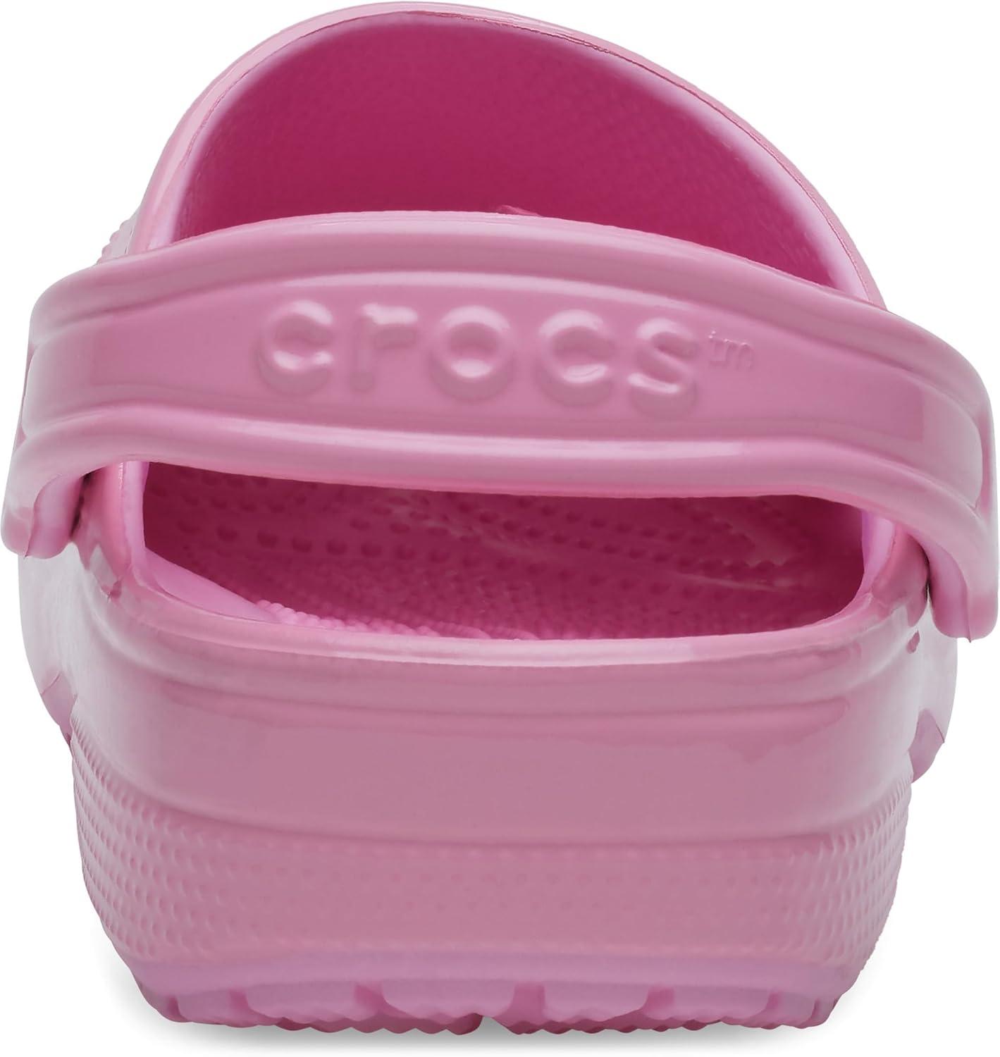 imageCrocs AdultUnisex Classic High Shine ClogPink Tweed High Shine