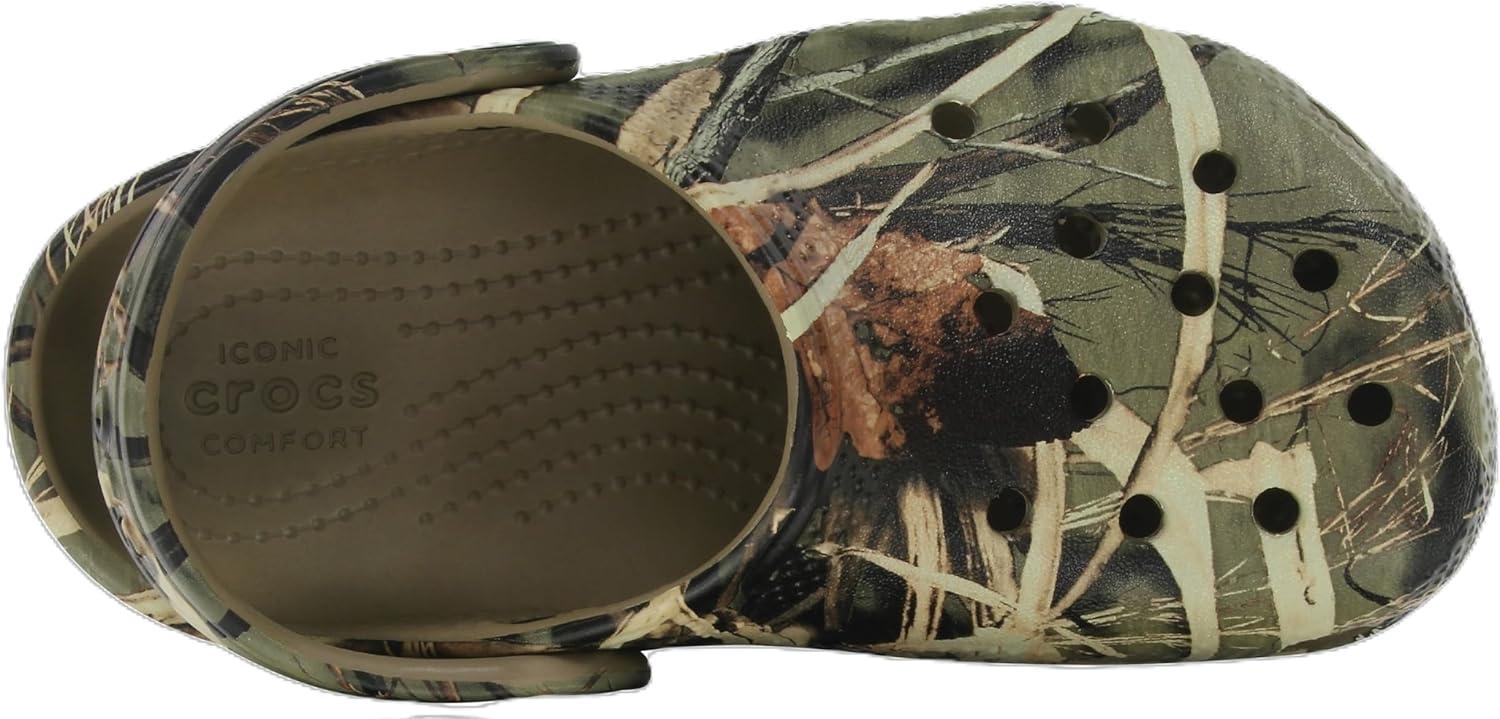 imageCrocs Kids Classic Realtree Clog Camo Shoes Khaki 1 Little Kid