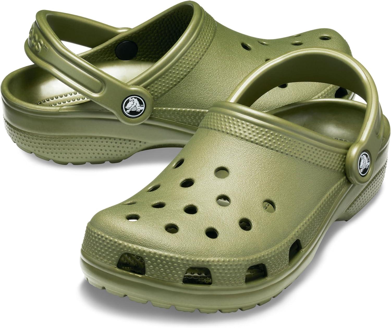 imageCrocs Unisex Adult Classic ClogArmy Green