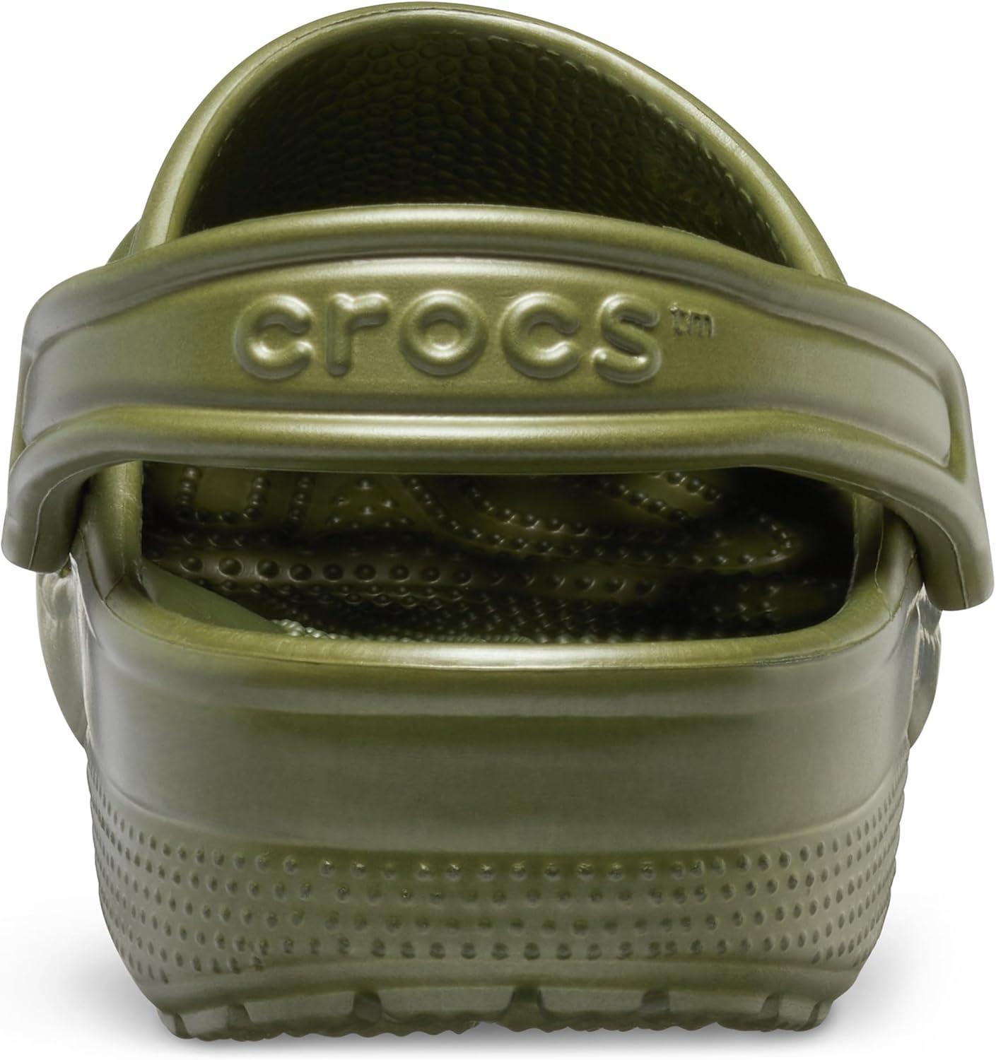 imageCrocs Unisex Adult Classic ClogArmy Green