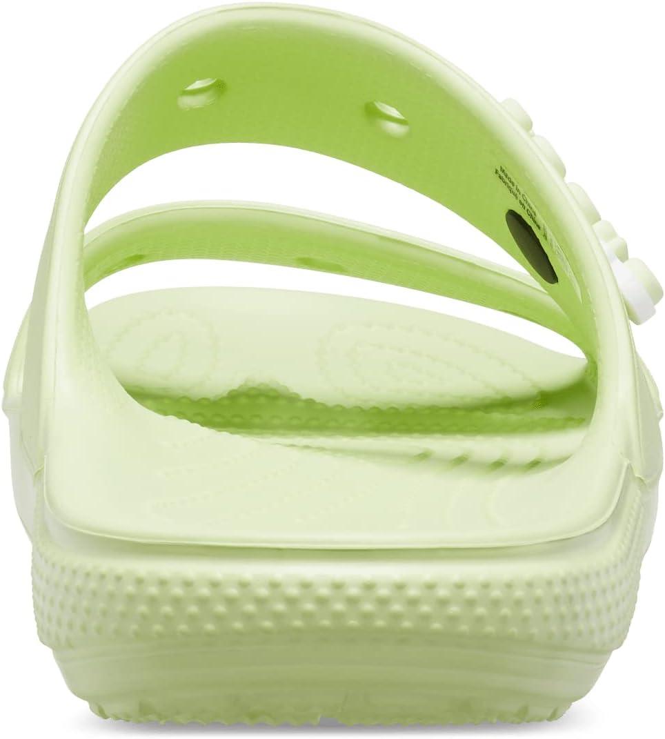imageCrocs Unisex Adult Classic Twostrap Slide SandalsCelery