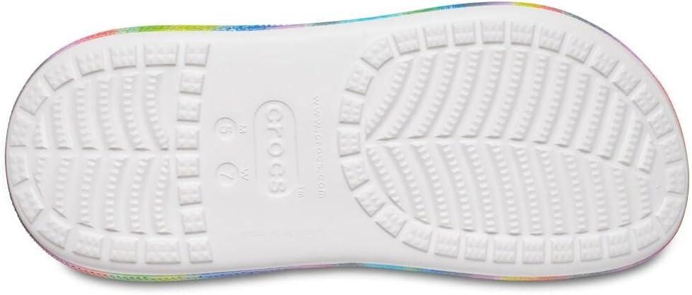 imageCrocs Unisex Adult Crush ClogsBlackMulti Spray Dye