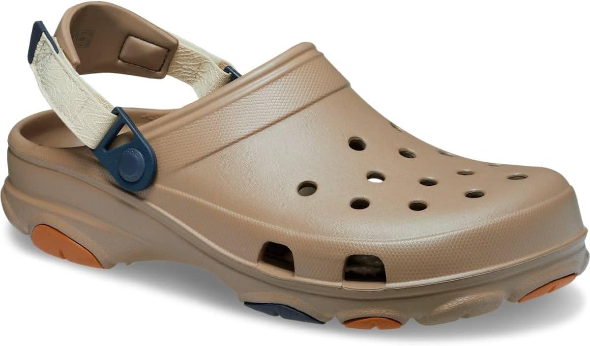 imageCrocs UnisexAdult Classic All Terrain ClogsKhakiMulti