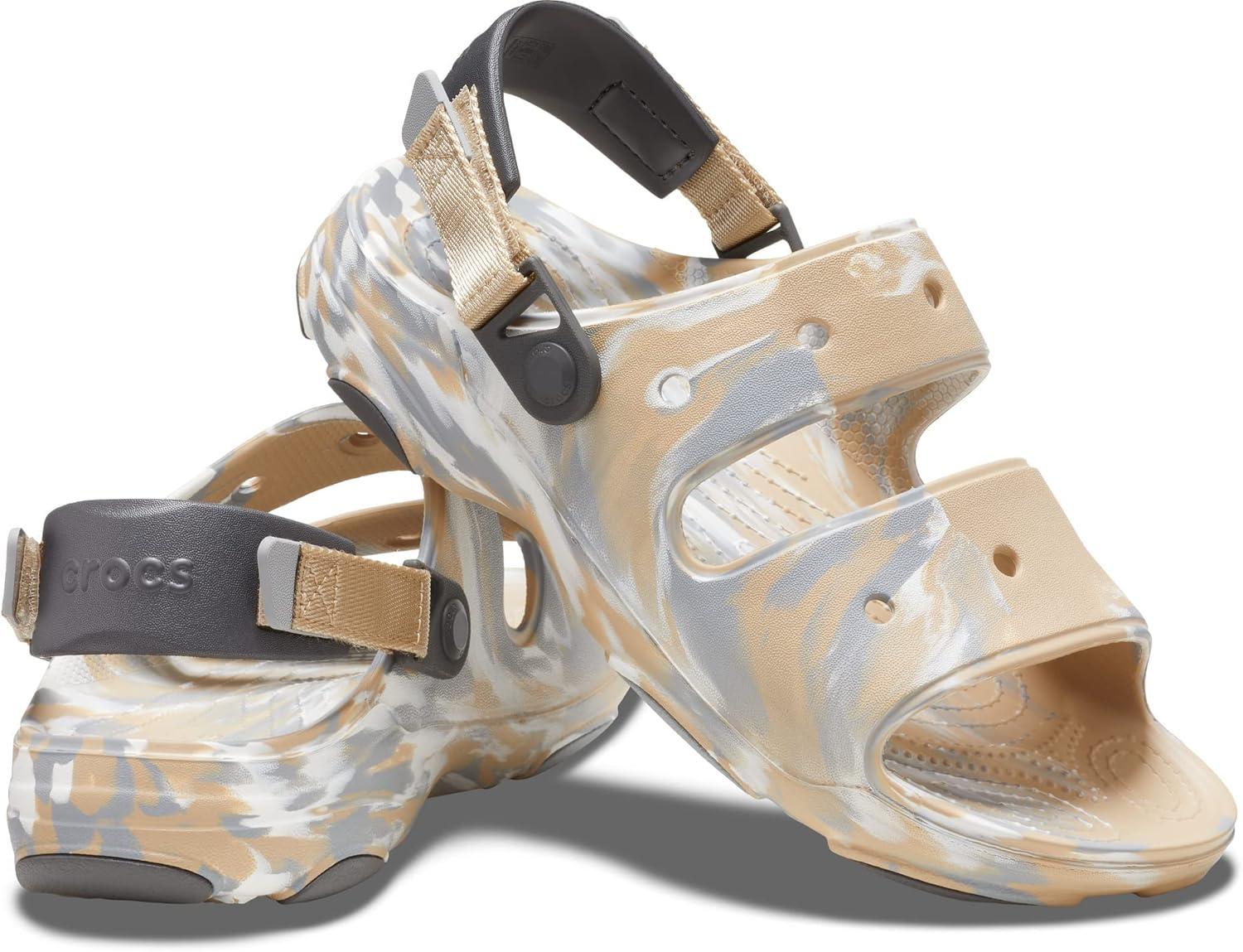 imageCrocs UnisexAdult Classic All Terrain SandalsChaiMulti