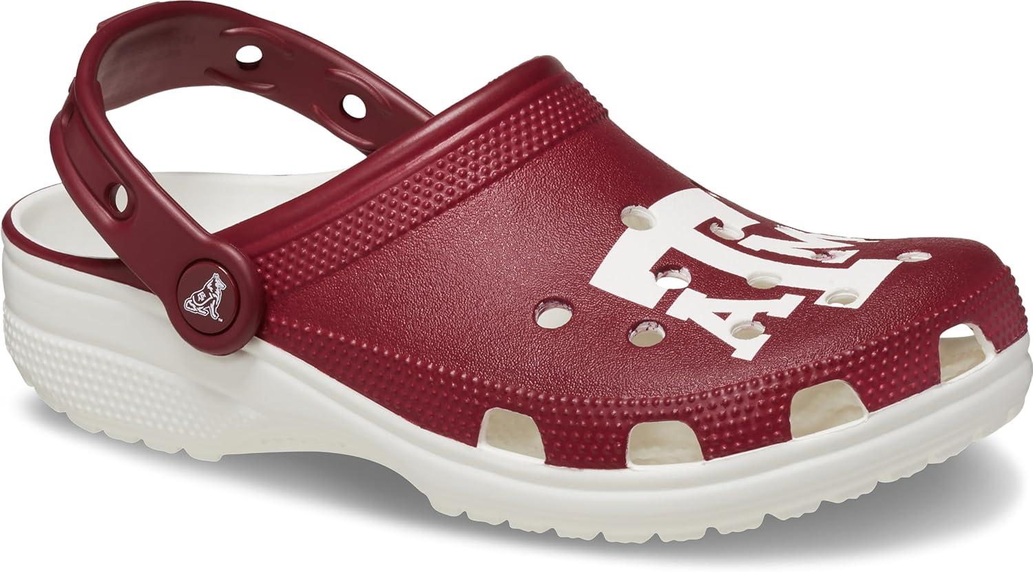 imageCrocs UnisexAdult Classic Collegiate ClogsTexas Am