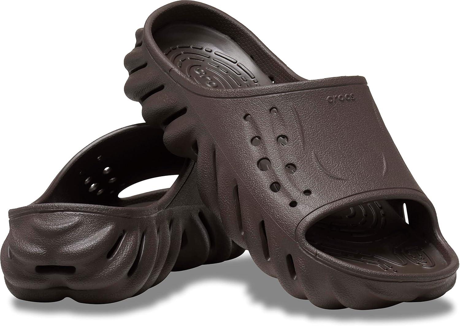 imageCrocs UnisexAdult Echo SlideEspresso