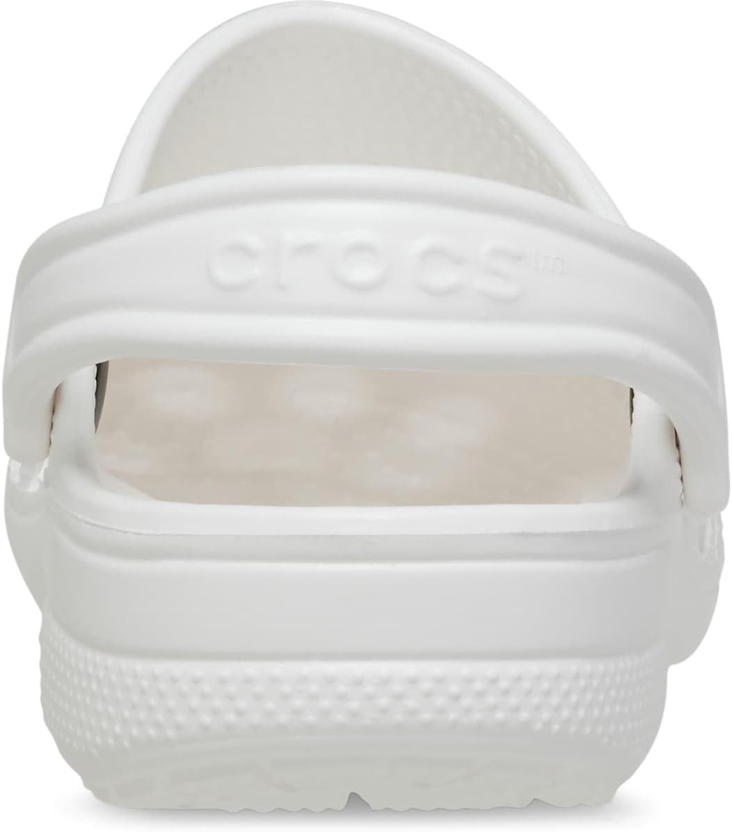 imageCrocs UnisexAdult Via Clogs Slipon Shoes for Men and WomenWhite