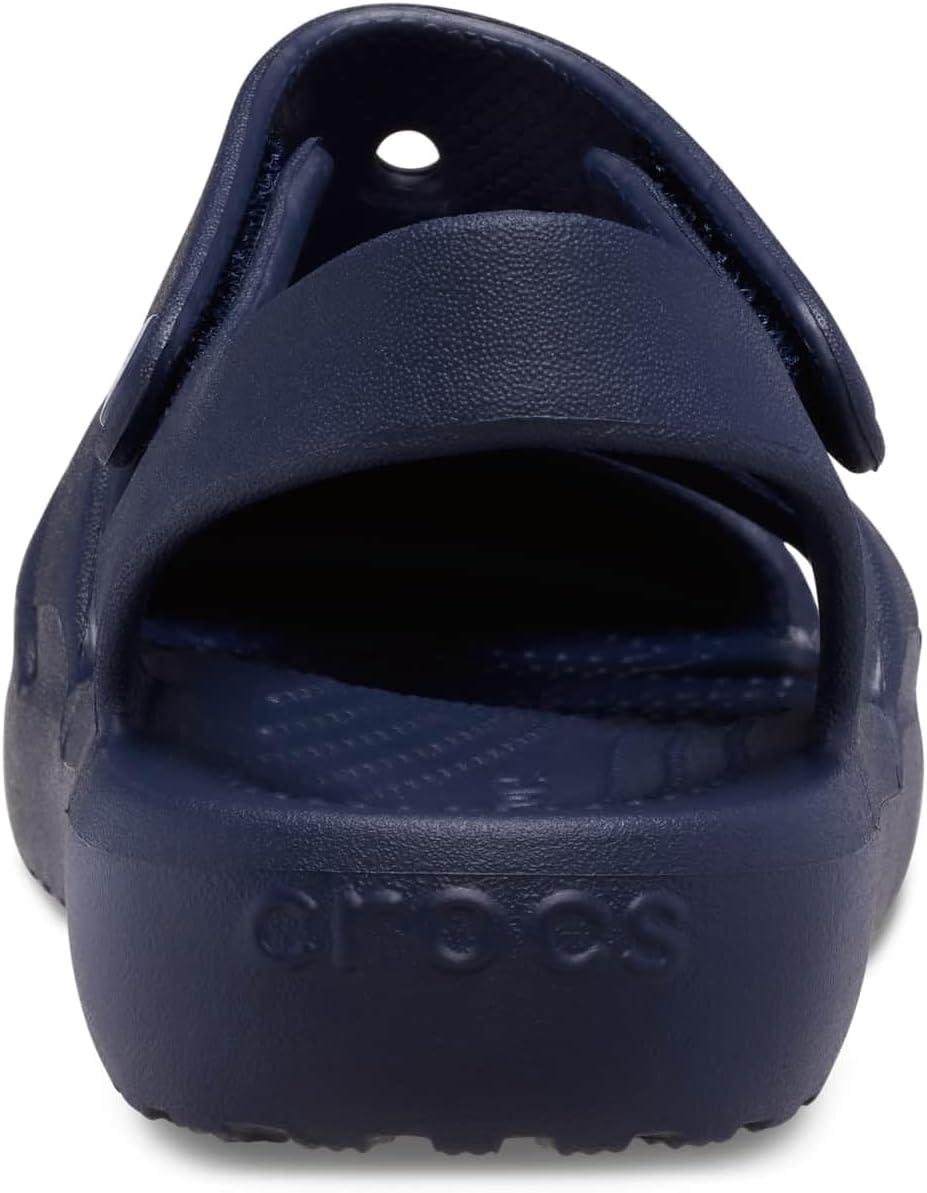 imageCrocs unisexchild Classic Fisherman Sandals ToddlerNavy