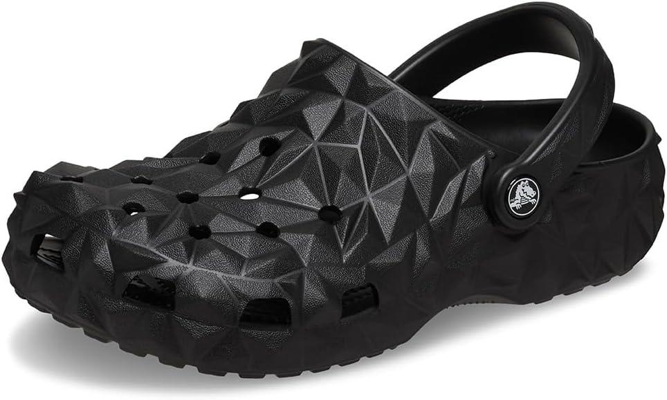 imageCrocs unisexchild Classic Geometric ClogBlack
