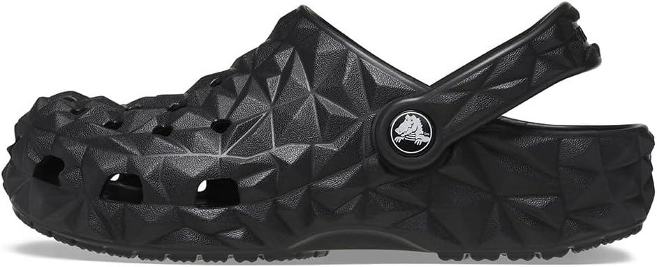 imageCrocs unisexchild Classic Geometric ClogBlack