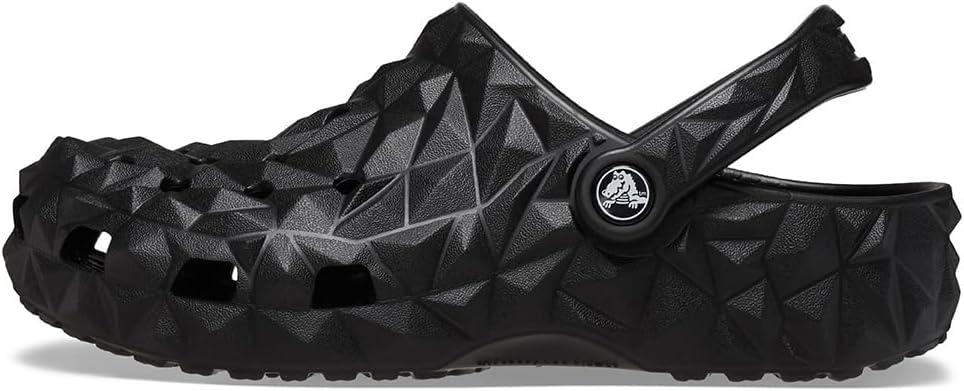 imageCrocs unisexchild Classic Geometric ClogBlack