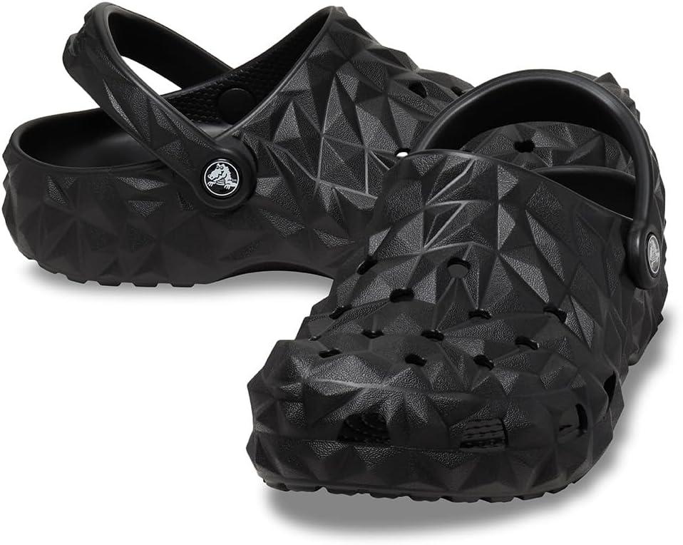 imageCrocs unisexchild Classic Geometric ClogBlack