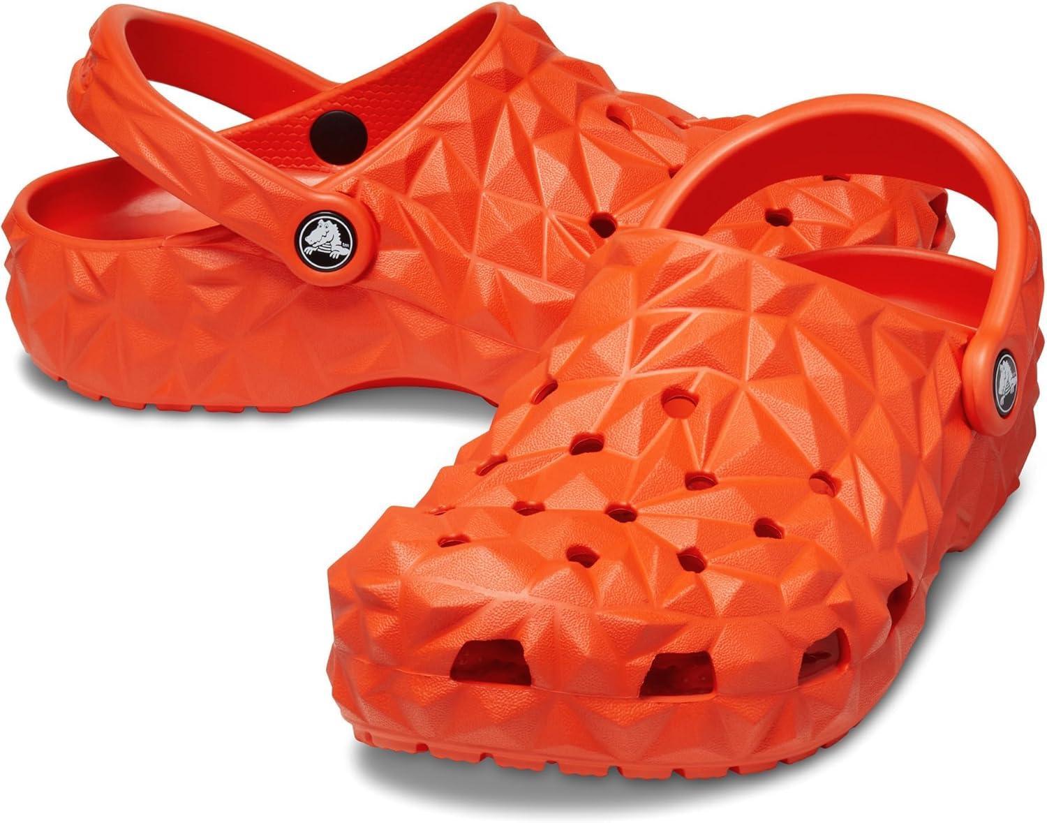 imageCrocs unisexchild Classic Geometric ClogLava