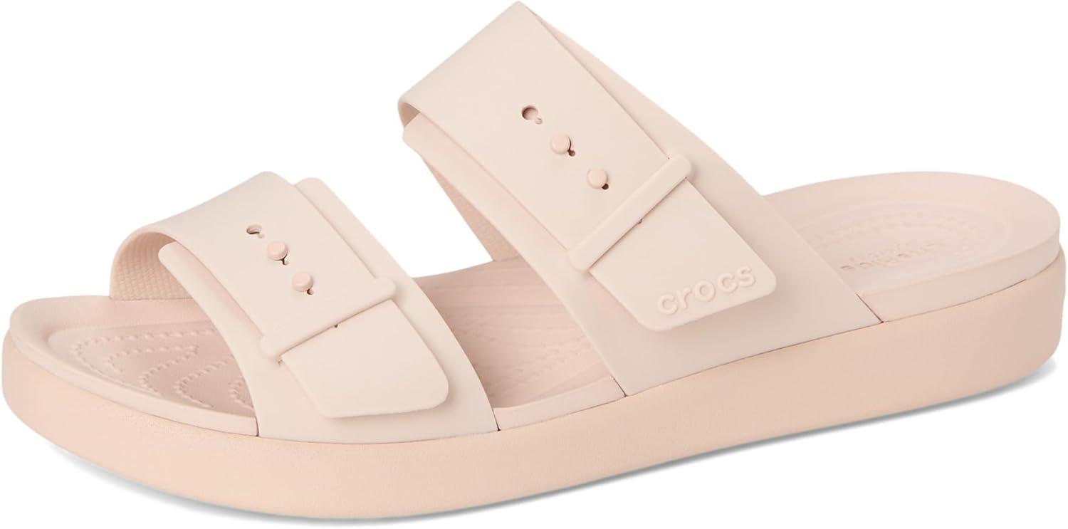 imageCrocs womens Brooklyn Buckle Low LowQuartz