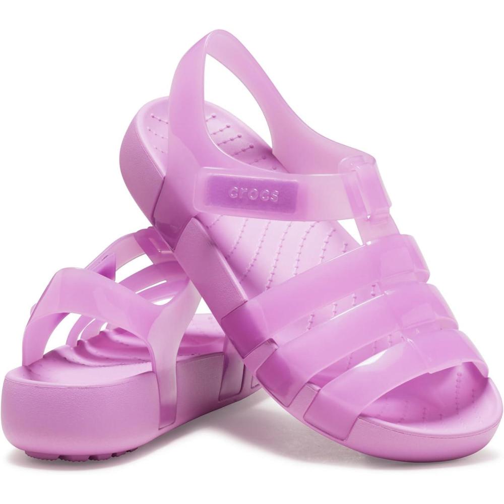 imageCrocs Girls Isabella Glitter SandalsBubble