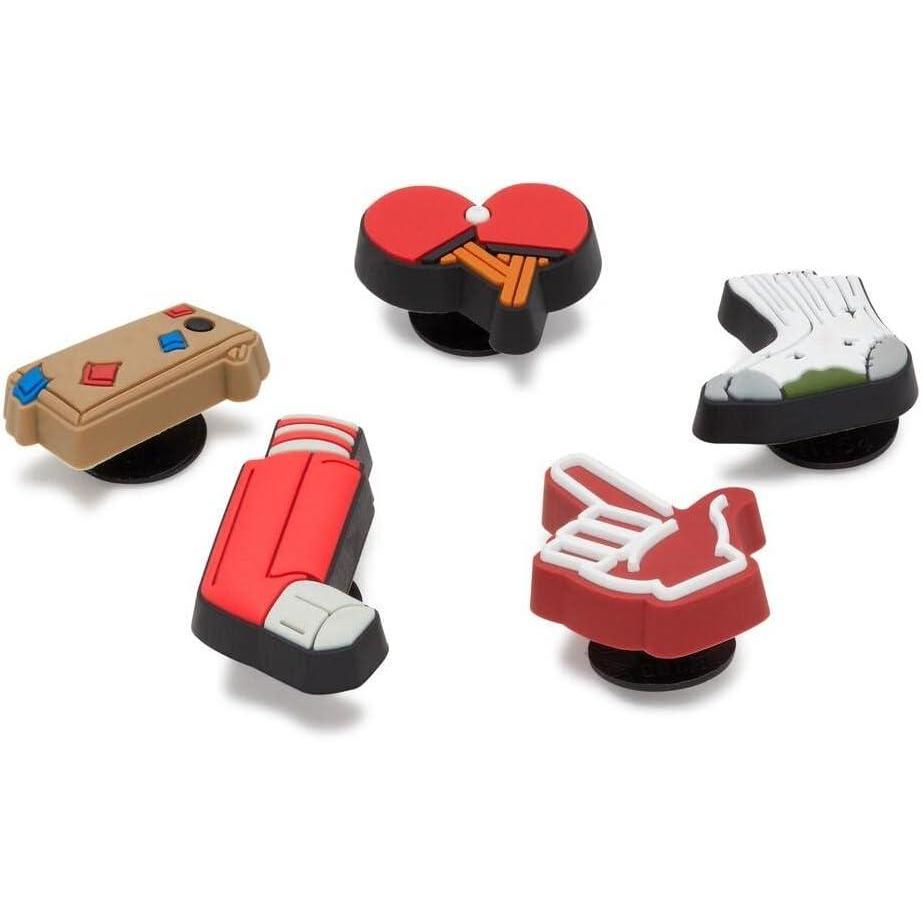 imageCrocs Jibbitz 5Pack Sport Shoe Charms  JibbitzGym Bro 5Pack