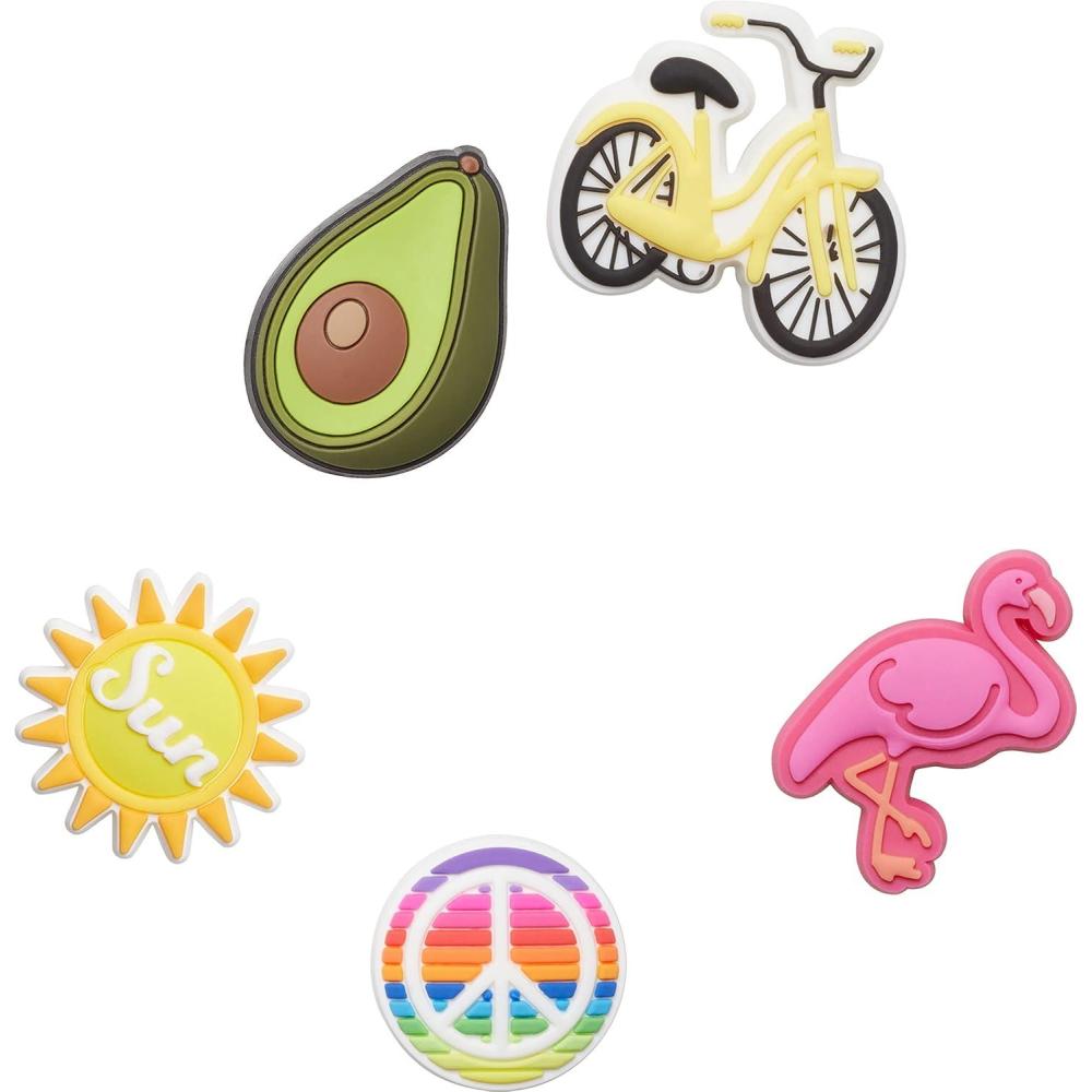 imageCrocs Jibbitz 5Pack Trendy Shoe Charms  JibbitzJibbitz Sunny Days