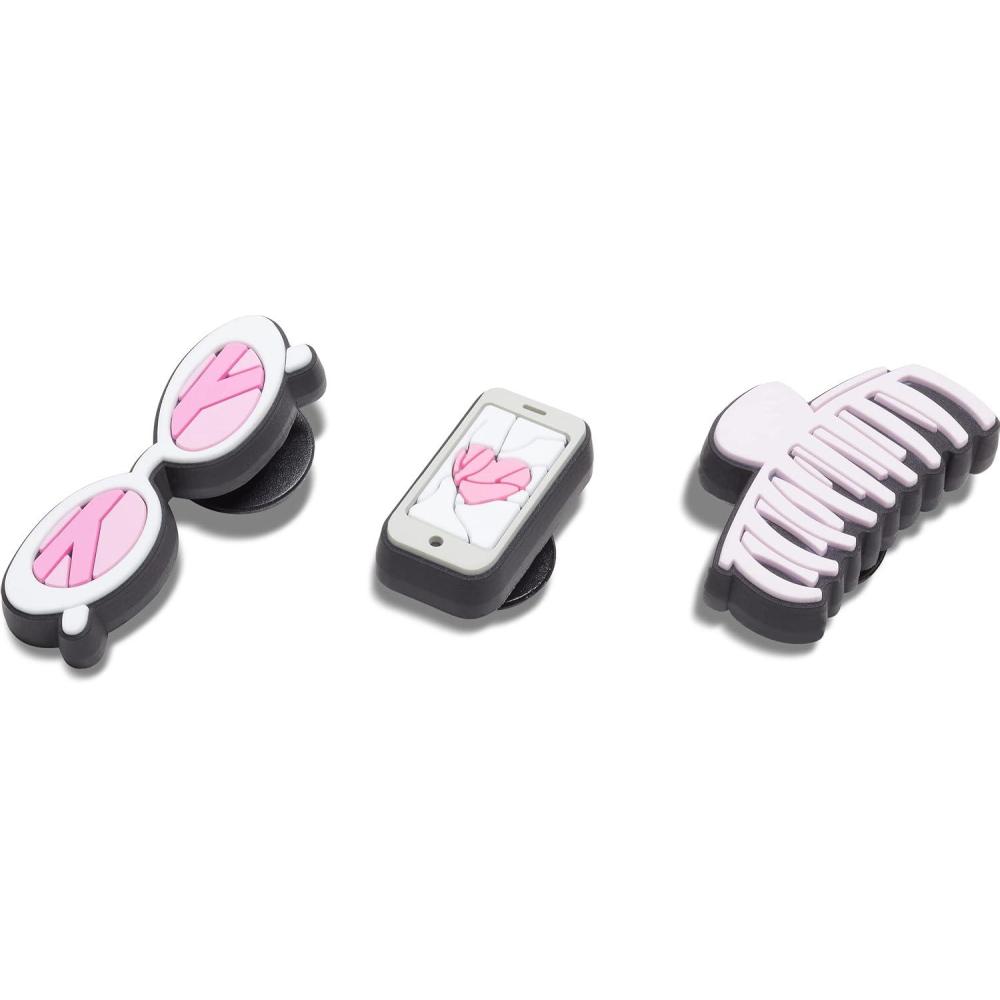 imageCrocs Jibbitz 5Pack Trendy Shoe Charms  JibbitzSocial Girl