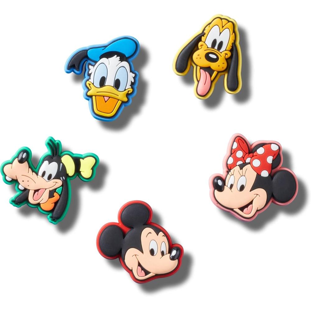 imageCrocs Jibbitz Mickey ampamp Friends Disney Shoe Charm PacksMickey Friends Colorful