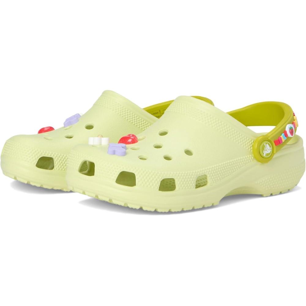 imageCrocs Kids Classic Jibbitz Charm ClogsFrothy Green